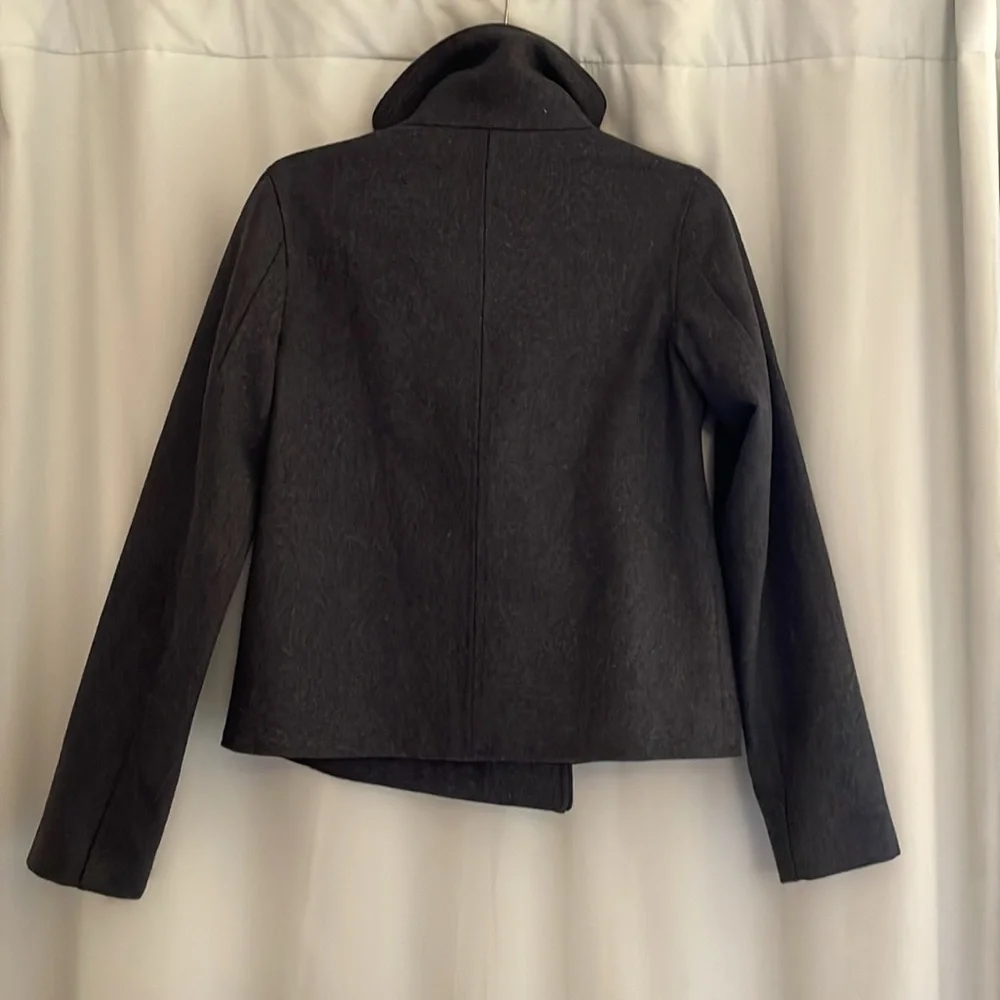 Vans Women's Grey Wool Blend Army Style Jacket, size small‎